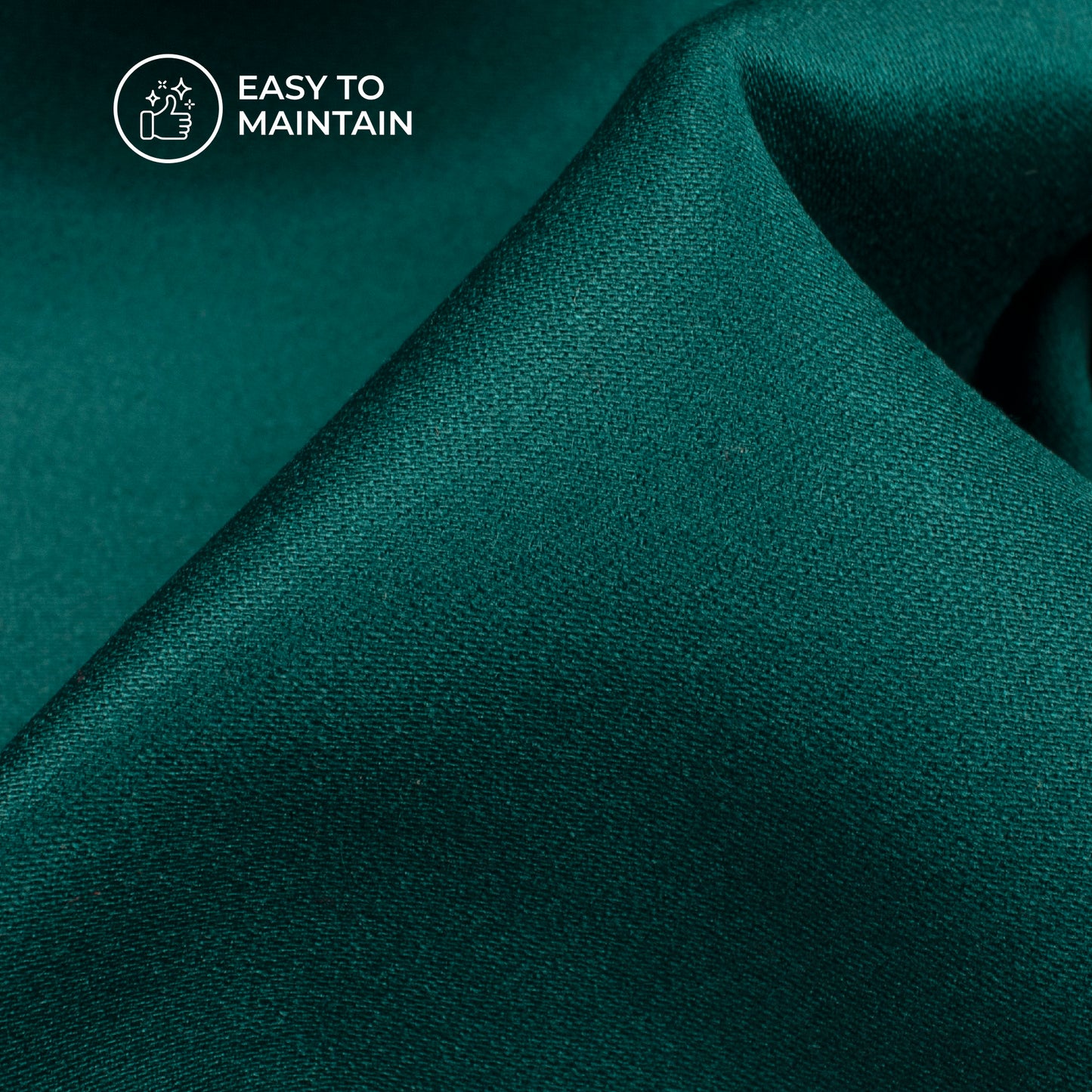 Pine Green Plain Viscose Modal Silk Fabric