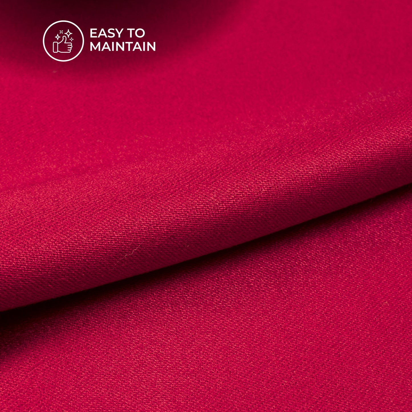 Red Plain Viscose Modal Silk Fabric