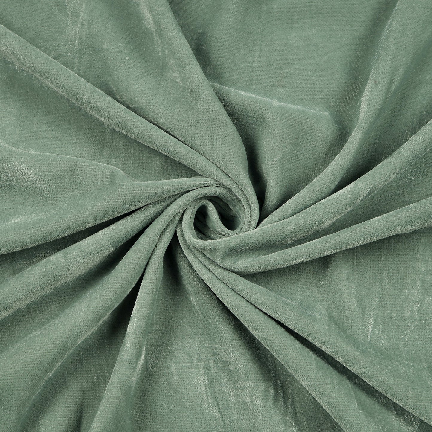 Jade Green Plain Export Quality Micro Velvet Fabric