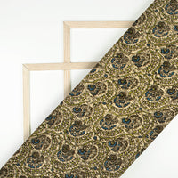Exclusive Kalamkari Pin-Tucks Cotton Fabric