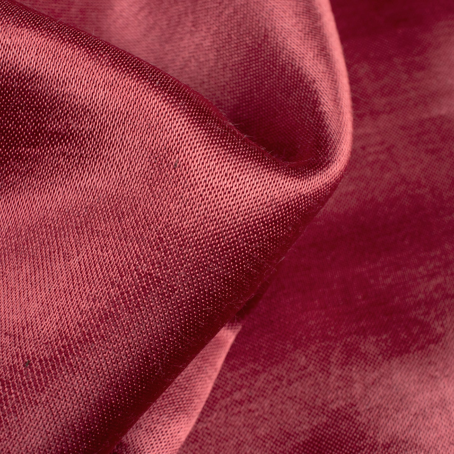 Punch Pink Plain Pure Mashru Silk Fabric