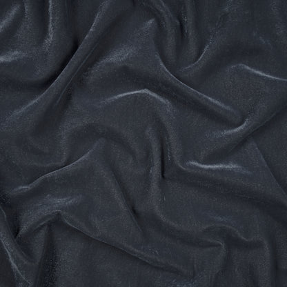 Dark Grey Plain Export Quality Micro Velvet Fabric
