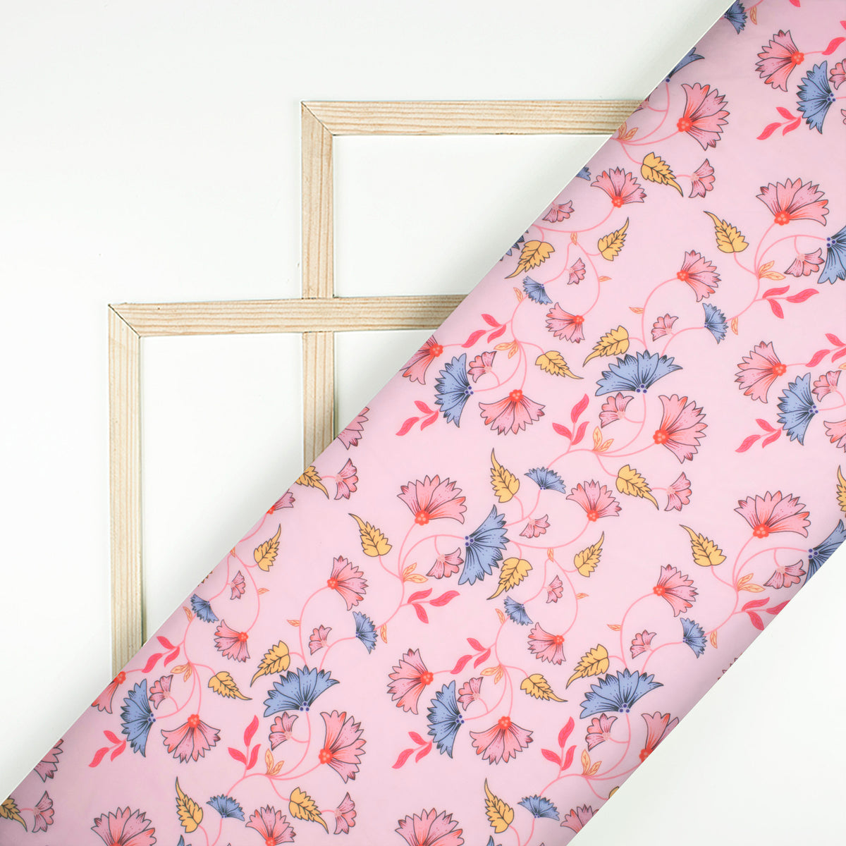 Pleated Silk Georgette - Hot Pink  FABRICS & FABRICS – Fabrics & Fabrics