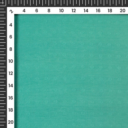 Tiffany Blue Ombre Digital Print Elegant Blend Pashmina Fabric