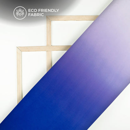 Aetherial Charm: Attrective Ombre Digital Print Crepe Silk Fabric
