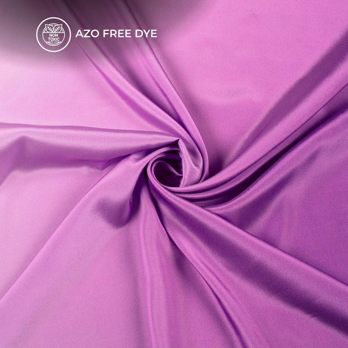 Essential Softness: Purple Ombre Digital Print Crepe Silk Fabric