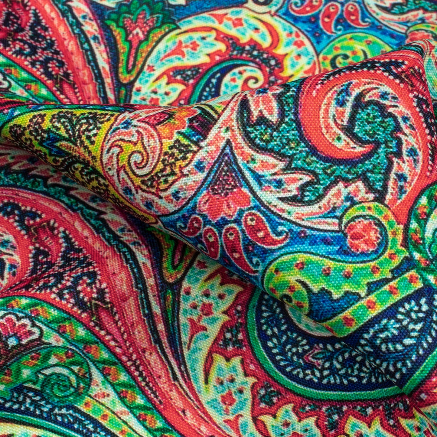 Elevate Your Wardrobe Paisley Digital Print Rayon Fabric