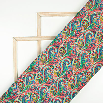 Elevate Your Wardrobe Paisley Digital Print Rayon Fabric