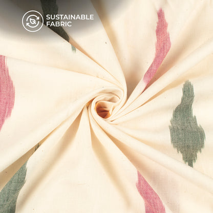 Traditional Unstitched Ikkat Kurta Pyjama Set For Men And Women