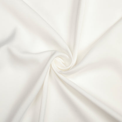 White Plain Imported Satin Fabric