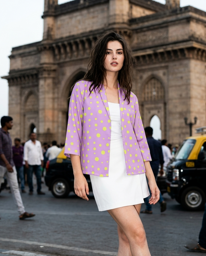 Million Views Polka Dot Jacket