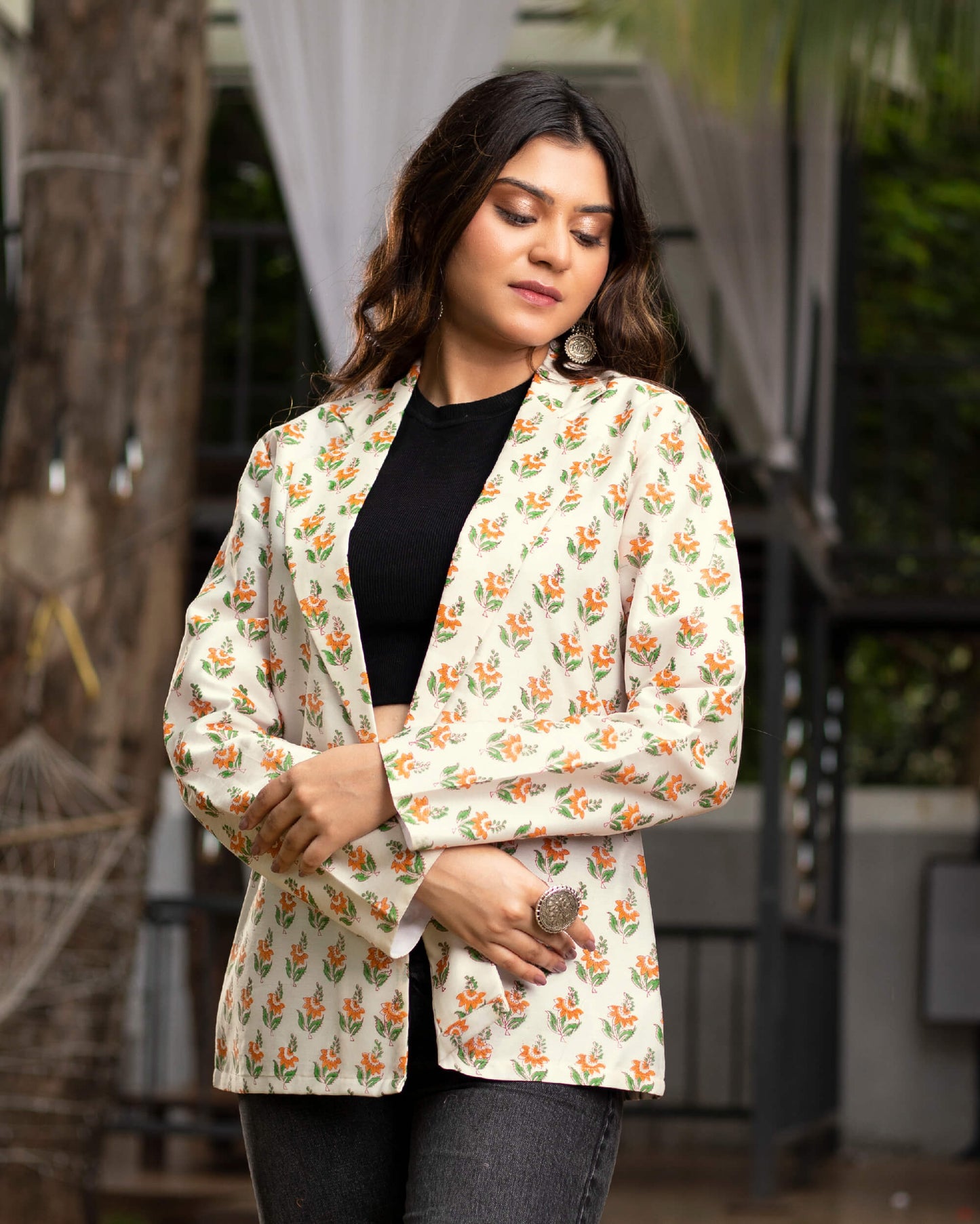 Floral Printed Jacket