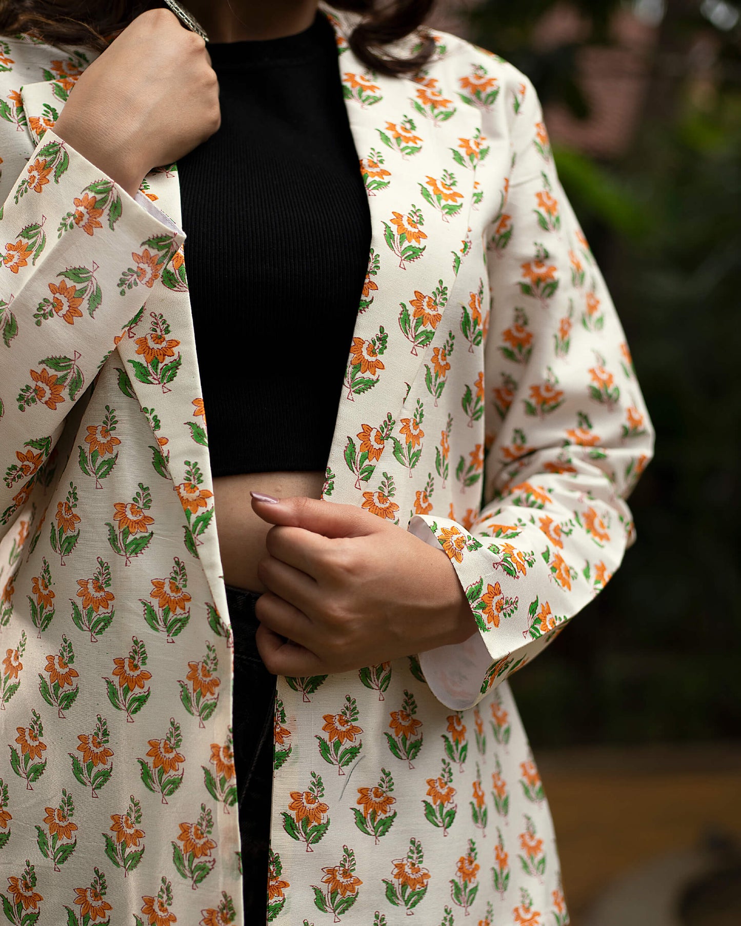 Floral Printed Jacket