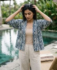 Abstract Kimono Jacket
