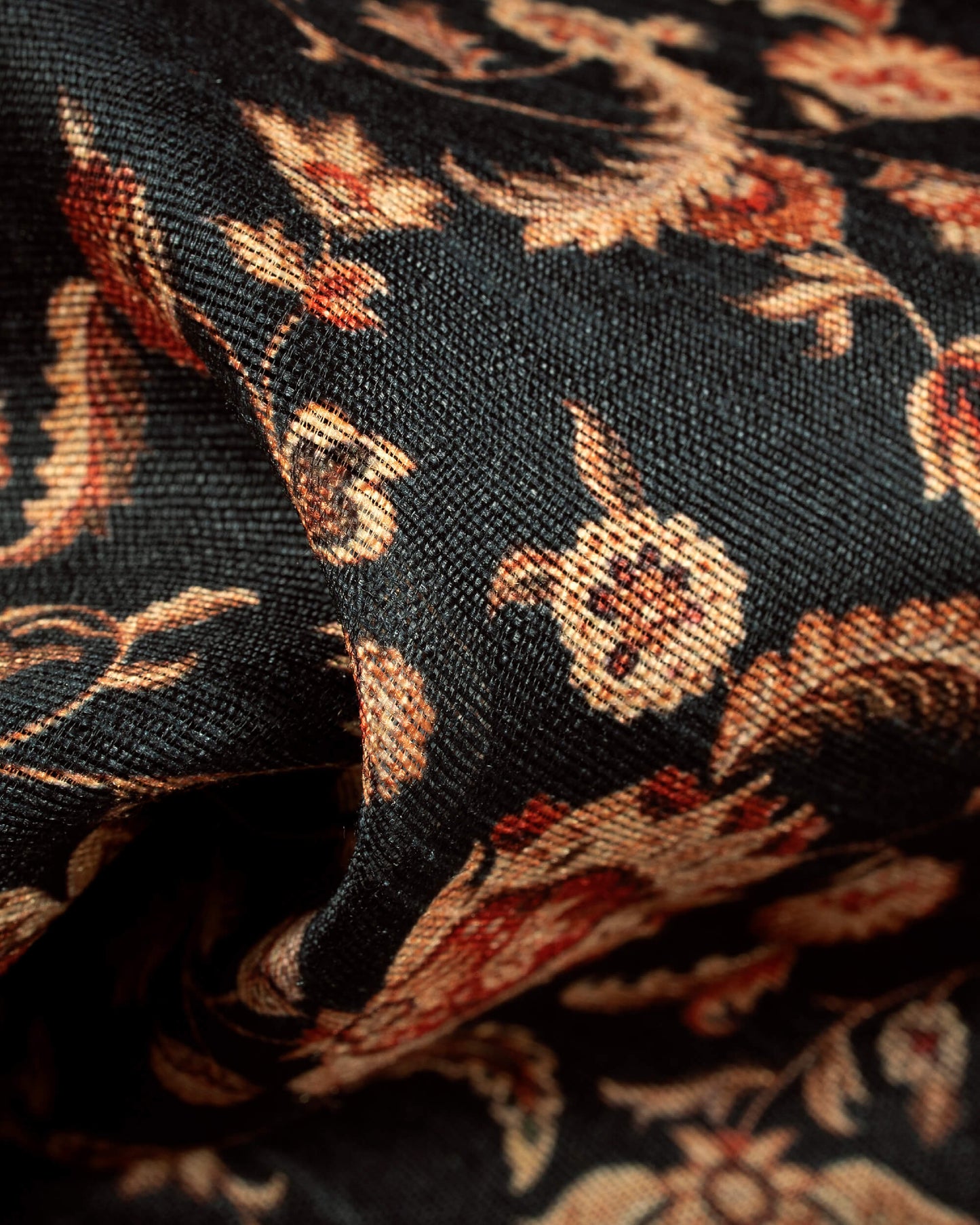 Beige Paisely Puff Sleeve Jacket