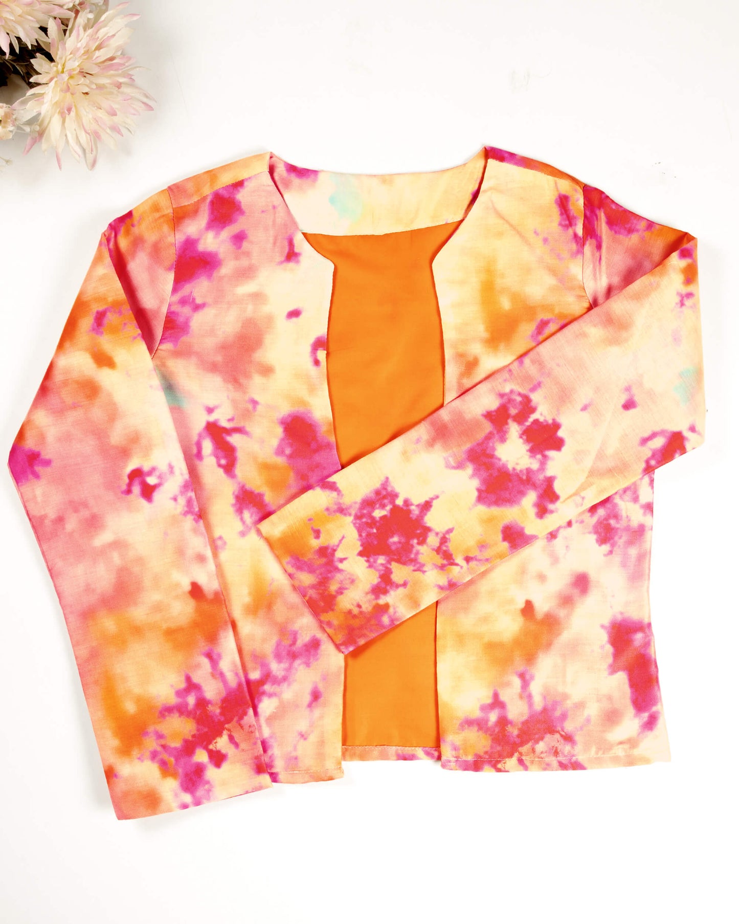 Pink Tye And Dye Hangup Jacket
