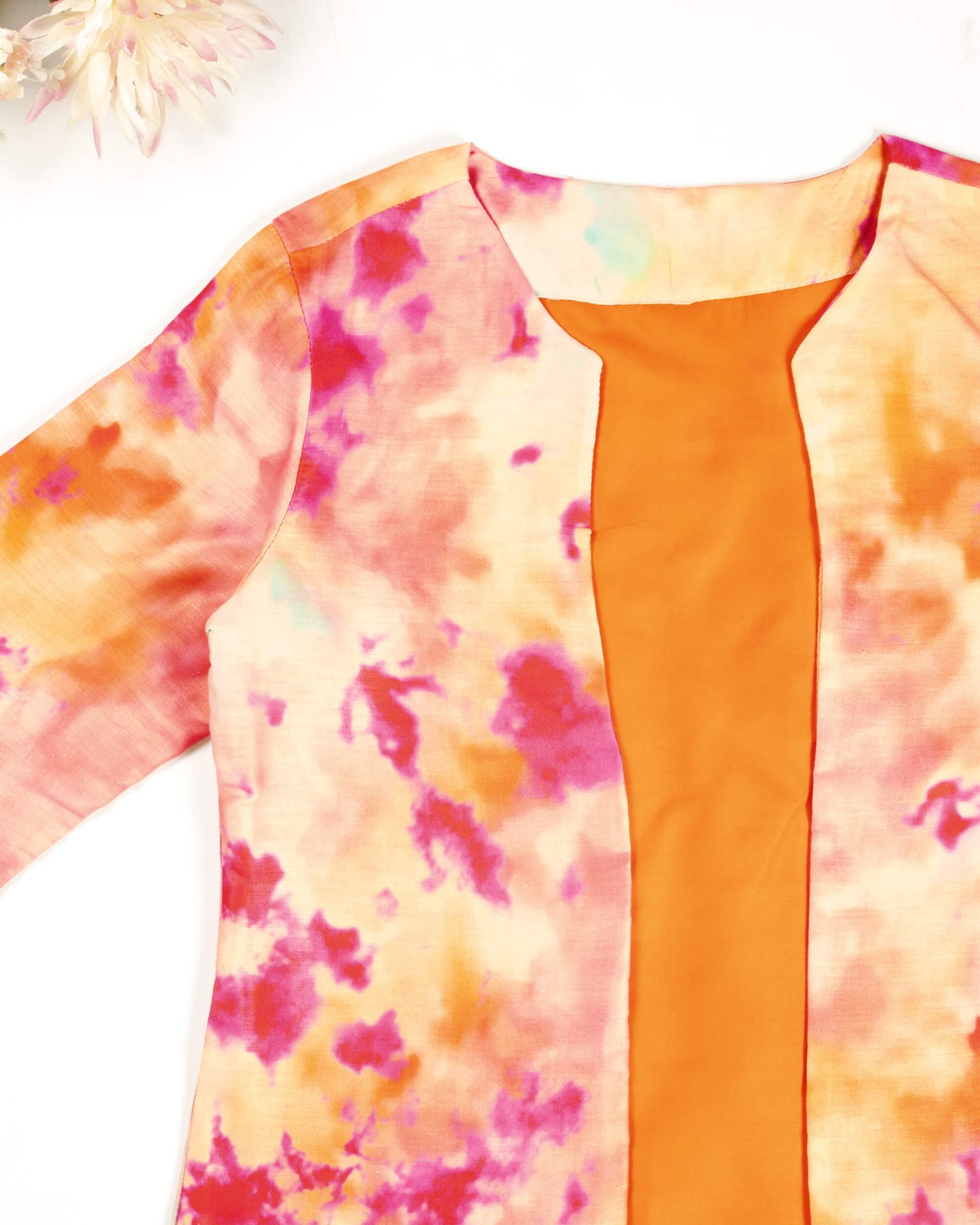 Pink Tye And Dye Hangup Jacket