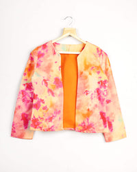 Pink Tye And Dye Hangup Jacket