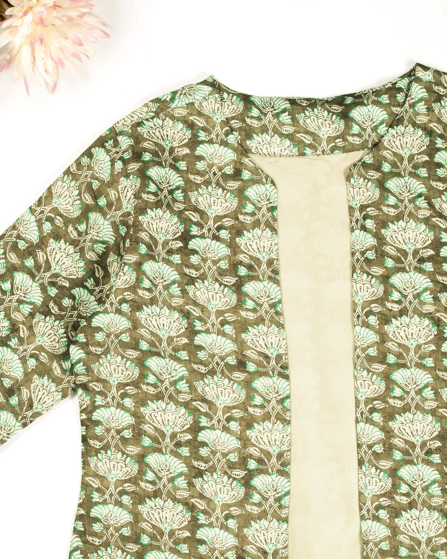 Green Floral Hangup Jacket