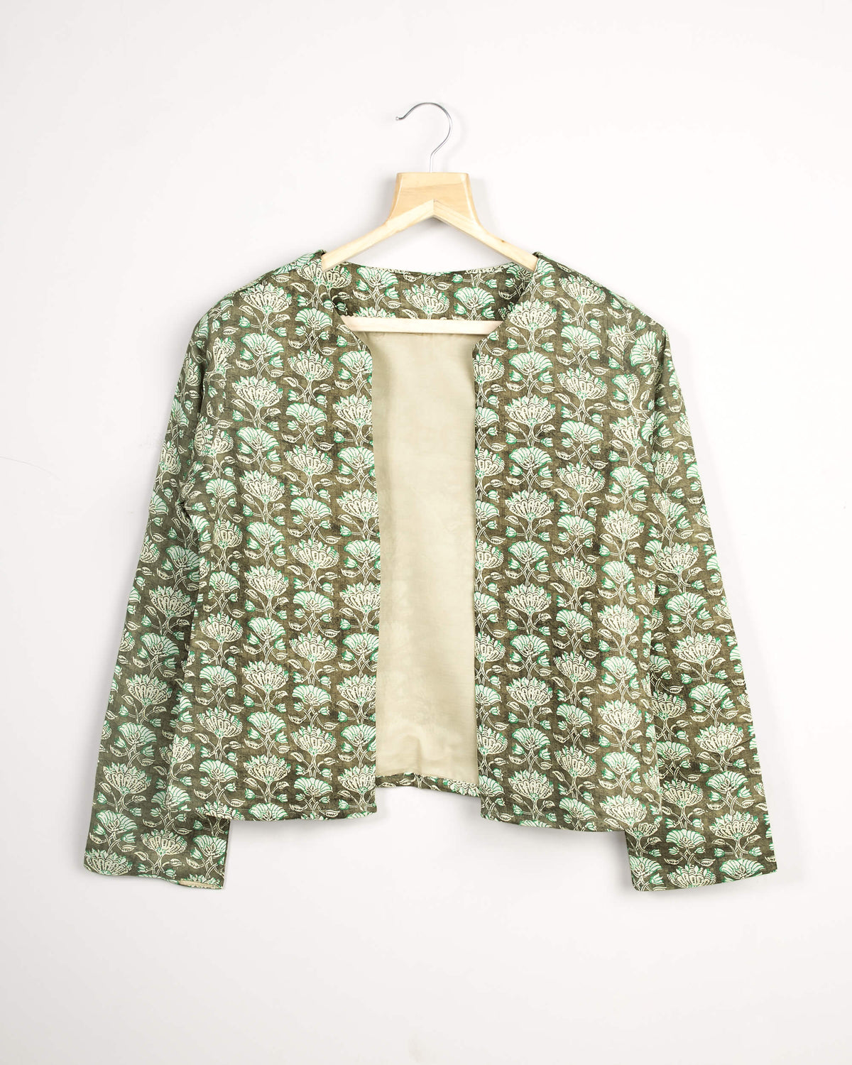 Green Floral Hangup Jacket