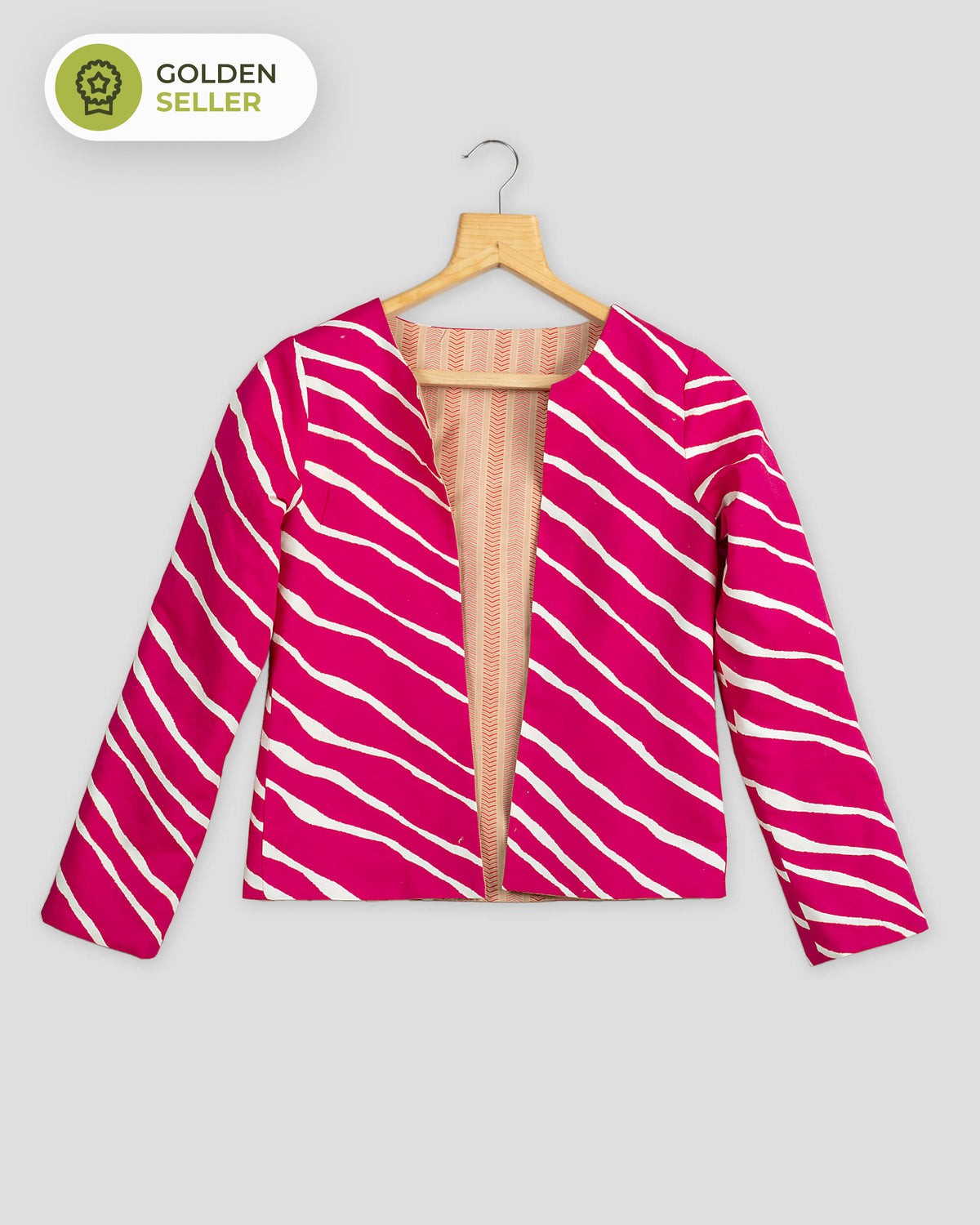 Trendy Leheriya Reversible Jacket