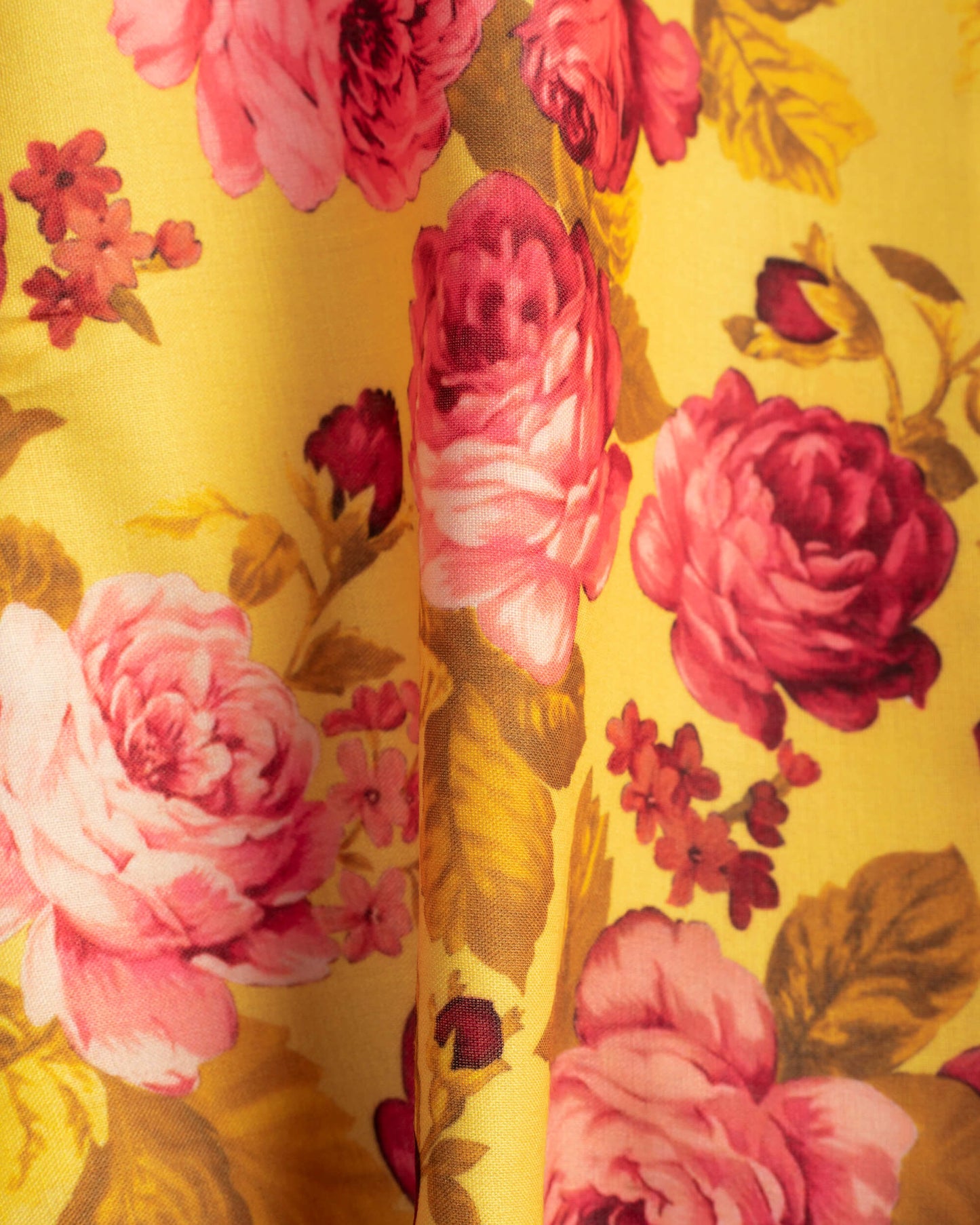 Remarkable Canary Floral Reversible Jacket