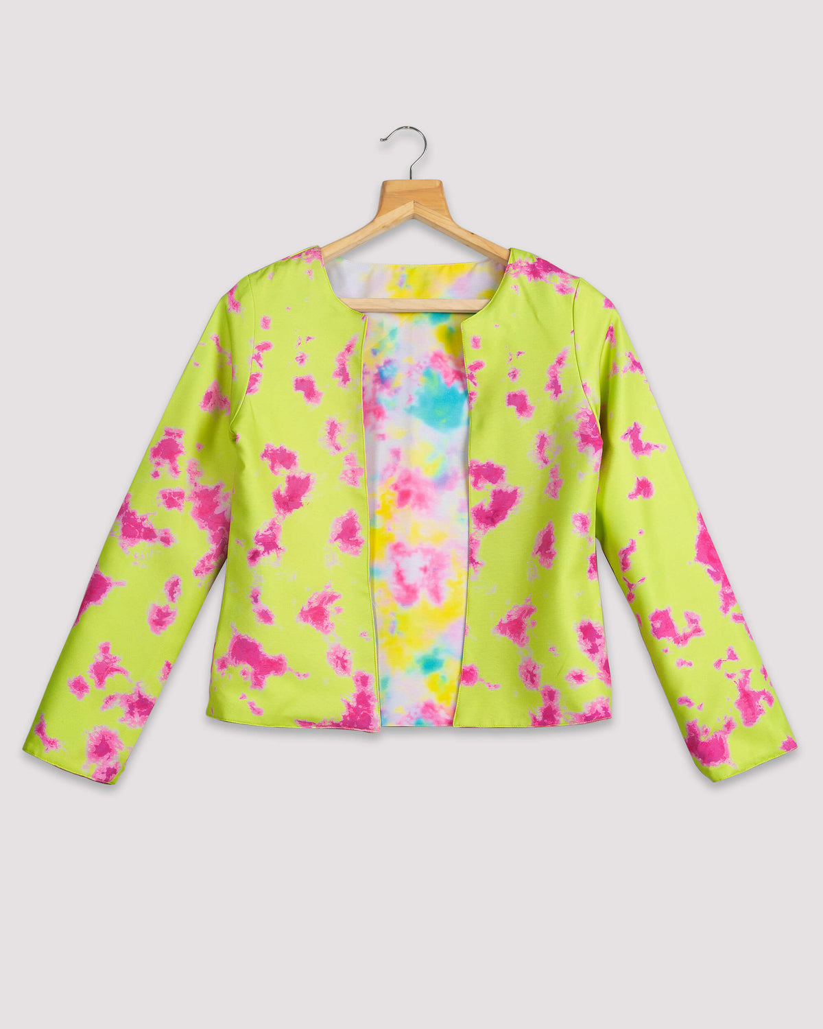 Bestselling Tye And Dye Reversible Jacket For Women