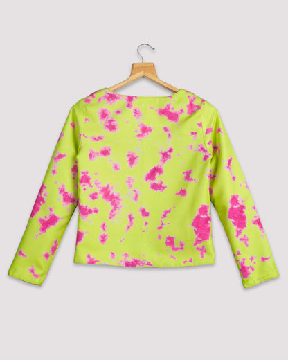 Bestselling Tye And Dye Reversible Jacket For Women