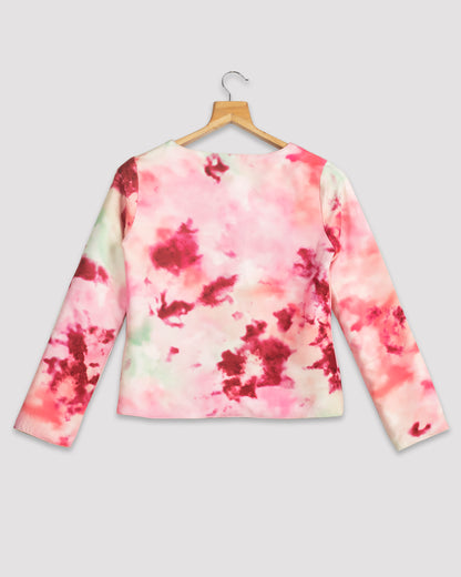 Bestselling Tye And Dye Reversible Jacket For Women