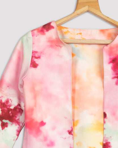 Bestselling Tye And Dye Reversible Jacket For Women