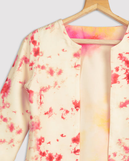 Bestselling Tye And Dye Reversible Jacket For Women
