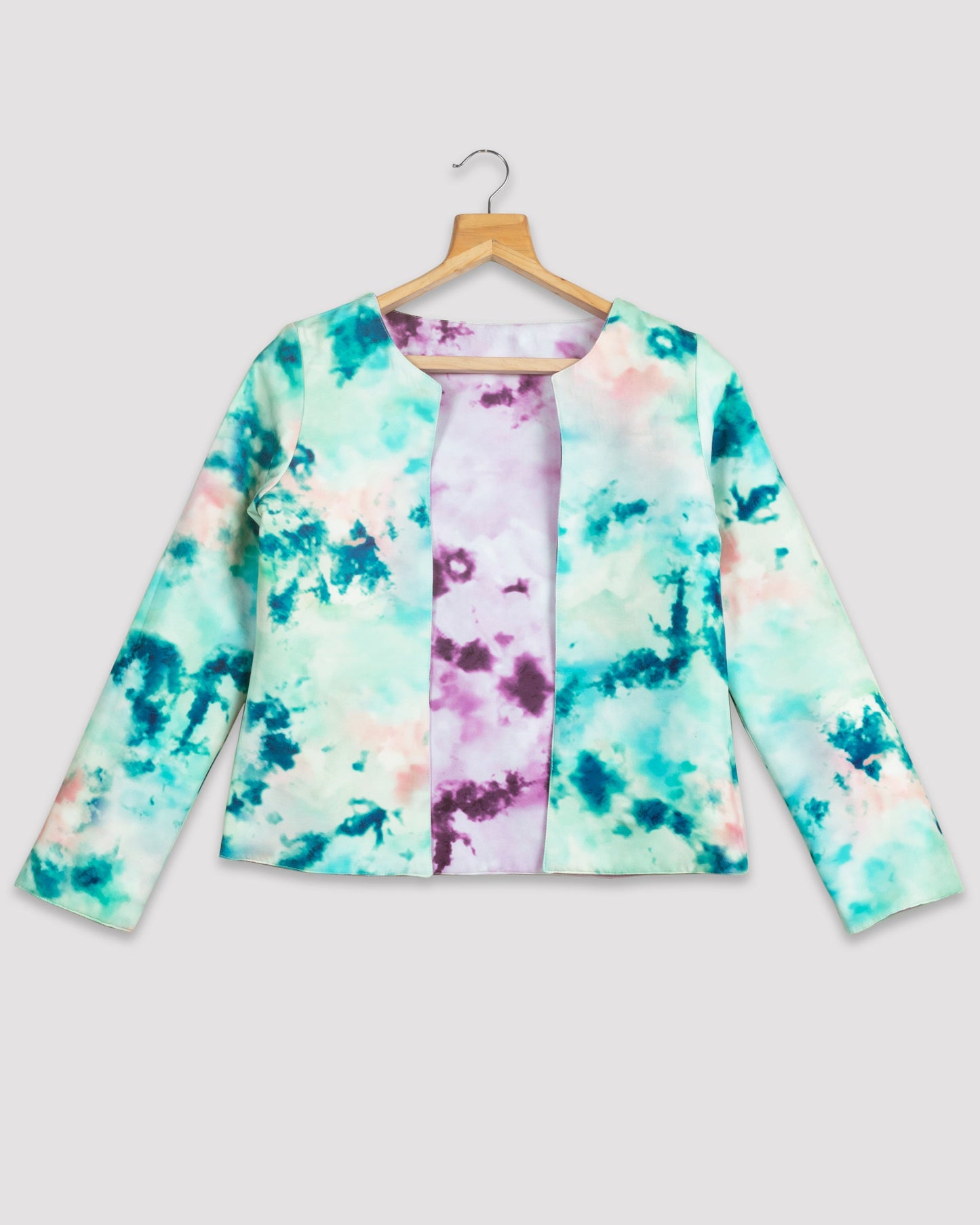 Bestselling Tye And Dye Reversible Jacket For Women