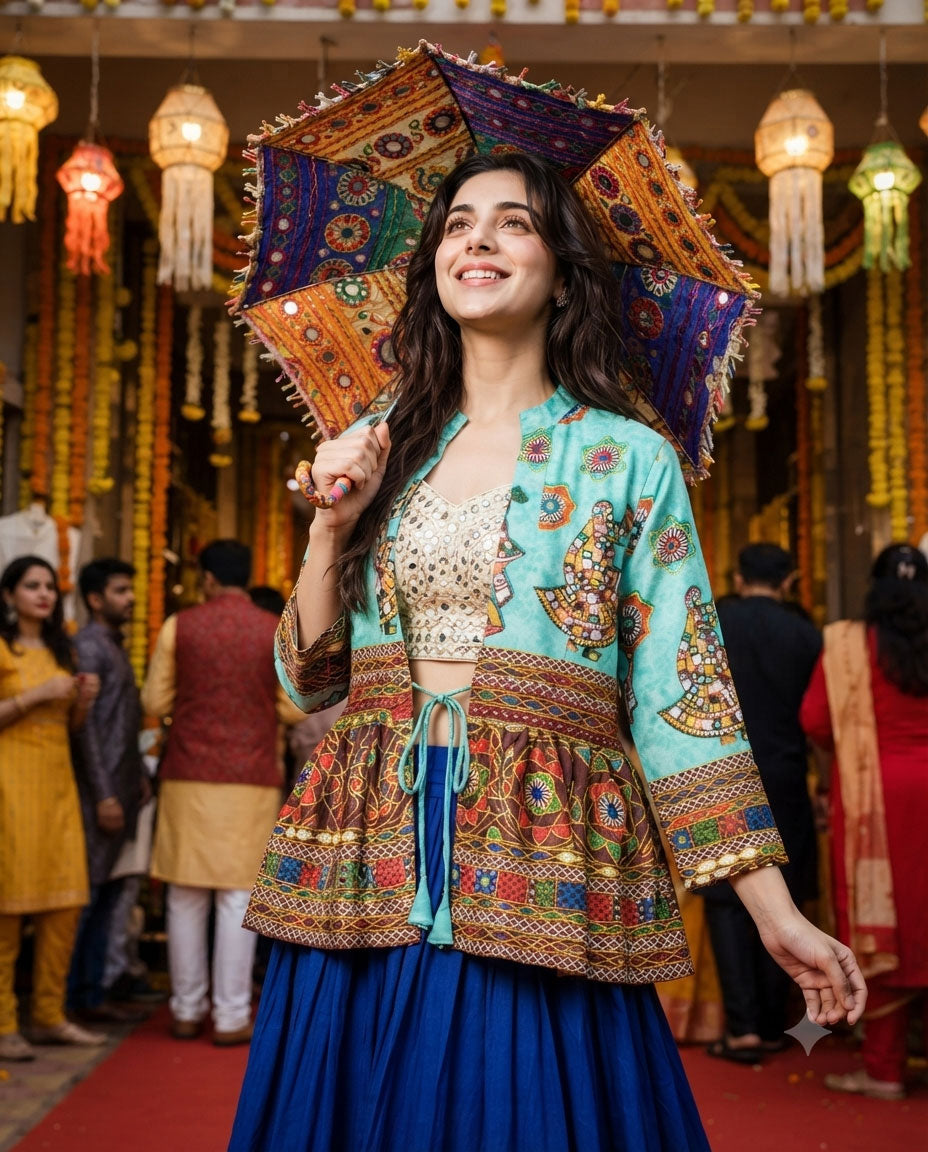 Exclusive Designer Gamthee Jacket For Women