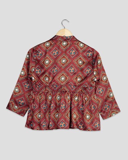 Exclusive Designer Gamthee Jacket For Women