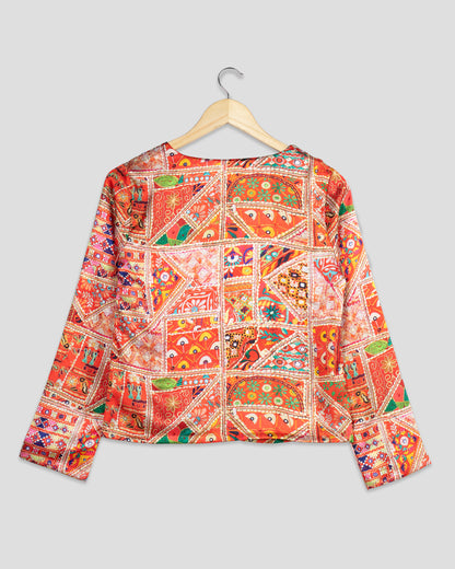 Exclusive Designer Gamthee Jacket For Women