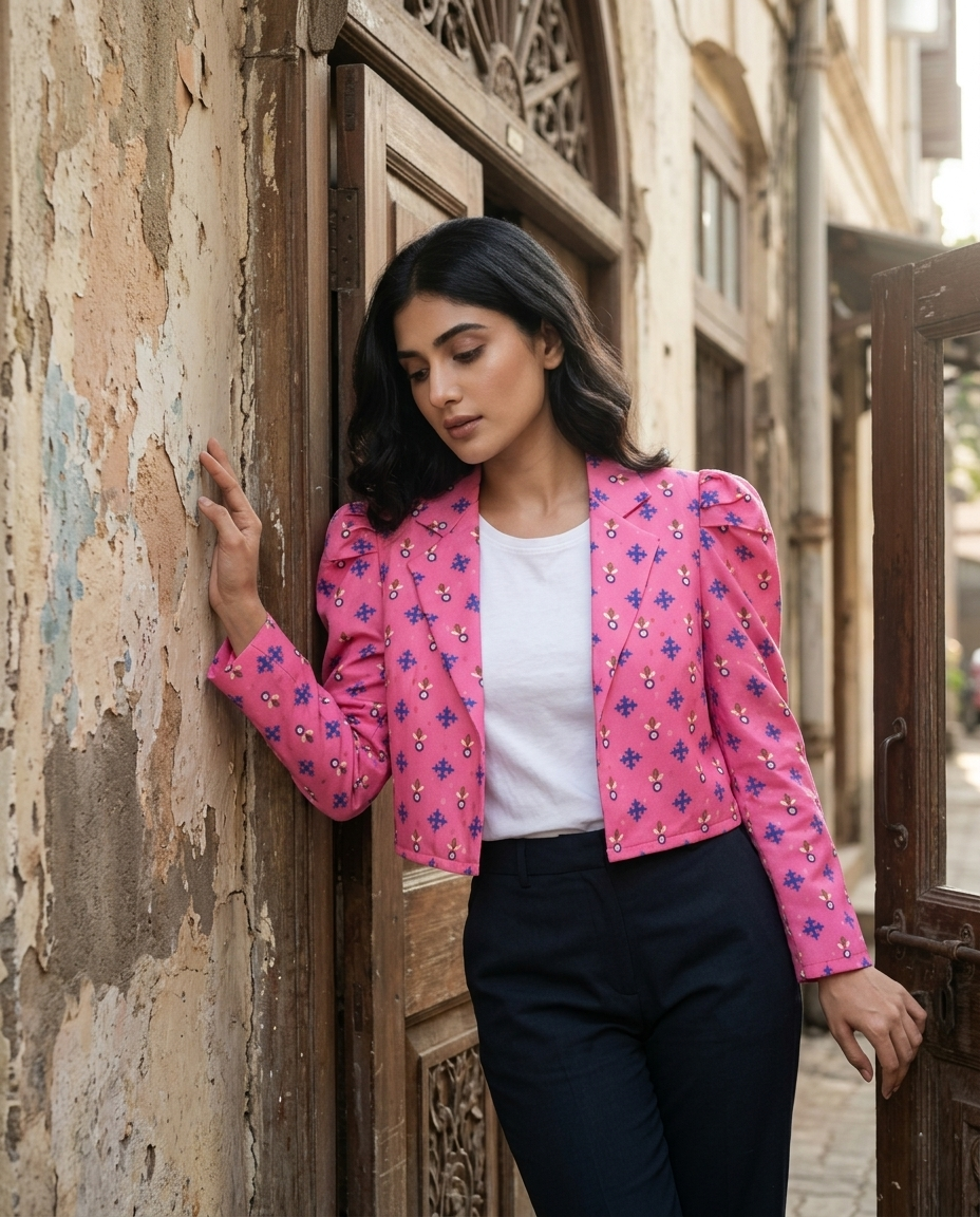 Exclusive Designer Gamthee Jacket For Women