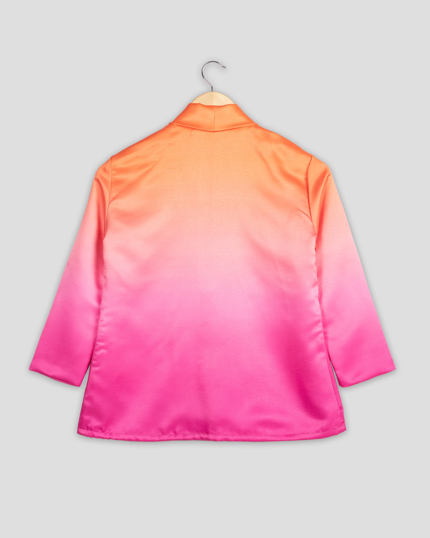 Orange Ombre Designer Jacket For Women