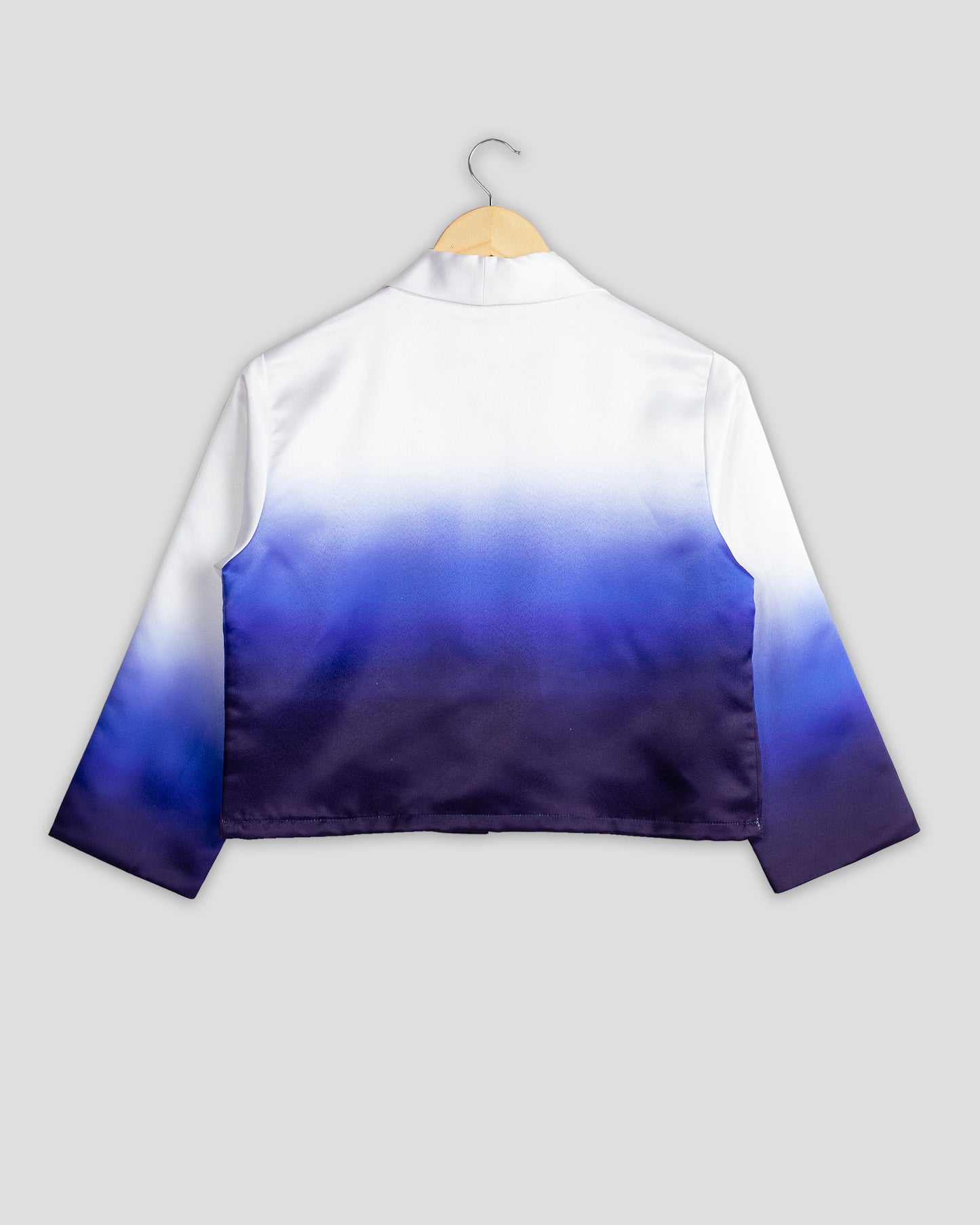 Trendy Stylish Ombre Cropped Jacket For Women