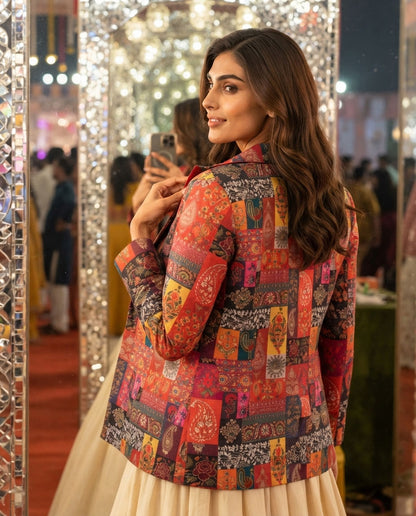 Timeless Elegance-Vintage Inspired Women's Jacket