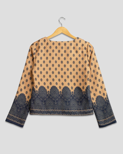 Draping Tradition with  Pasmina Jacket for Women
