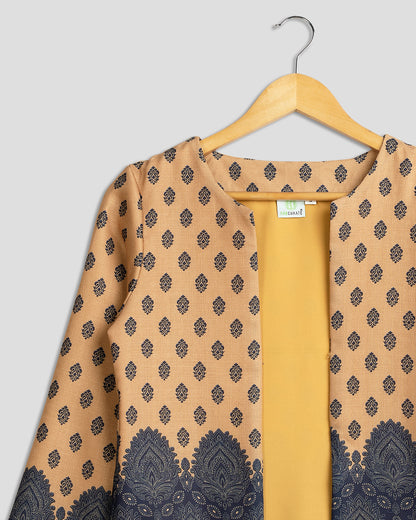 Draping Tradition with  Pasmina Jacket for Women