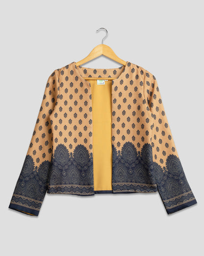 Draping Tradition with  Pasmina Jacket for Women
