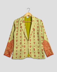 Stylish Fusion Ethnic Pasmina Jacket for Women