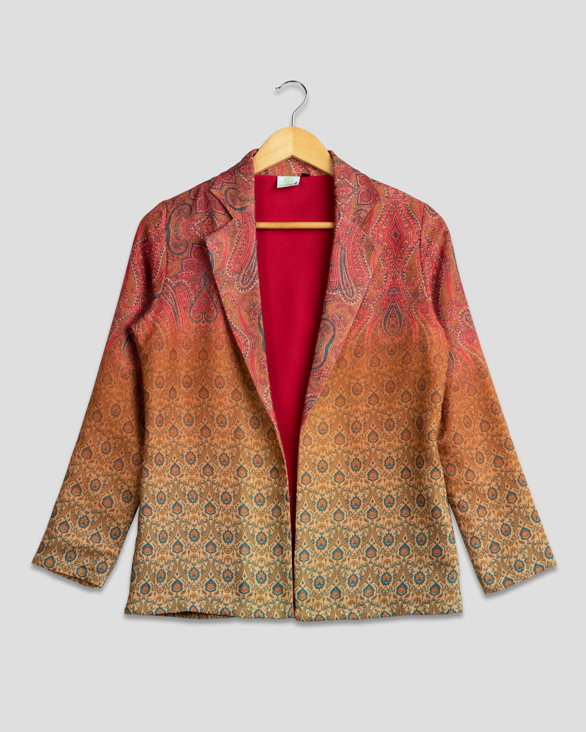 Cultural Chic-Women's Ethnic Print Jacket