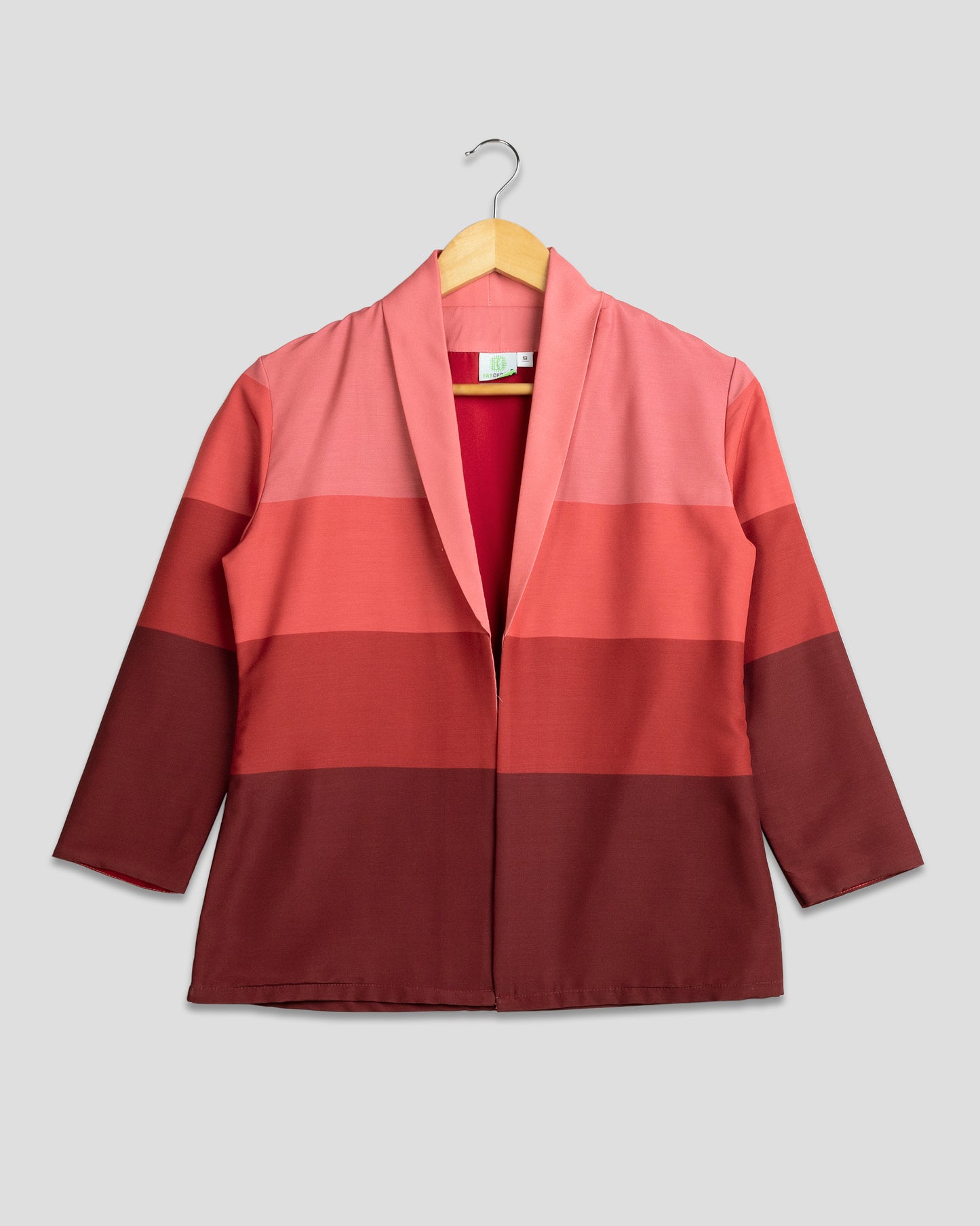 Urban Color Block Trendy Jacket For Women