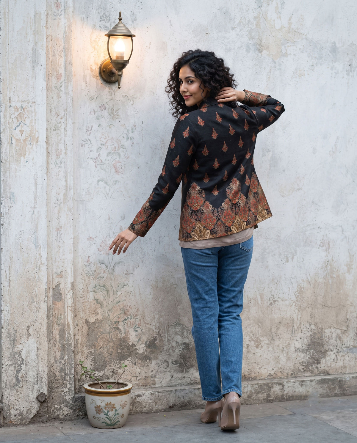 Cultural Charm In Every Stitch: Women's Ethnic Jacket