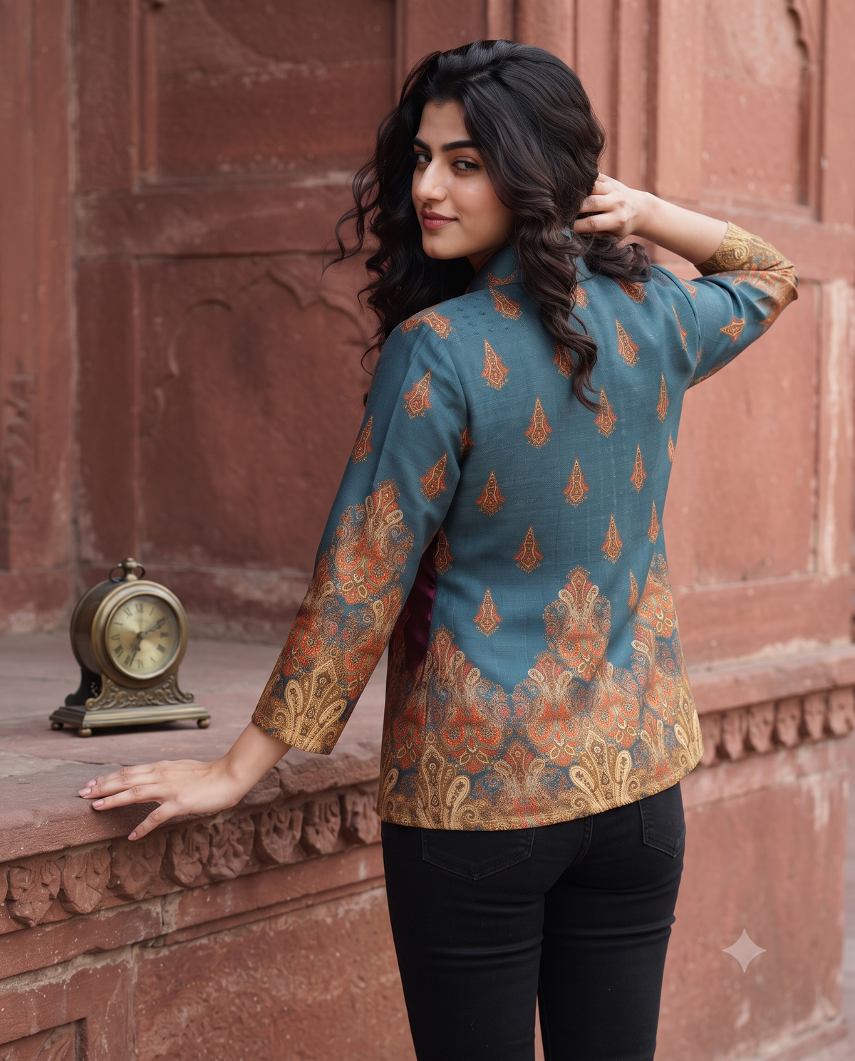 Cultural Charm In Every Stitch: Women's Ethnic Jacket