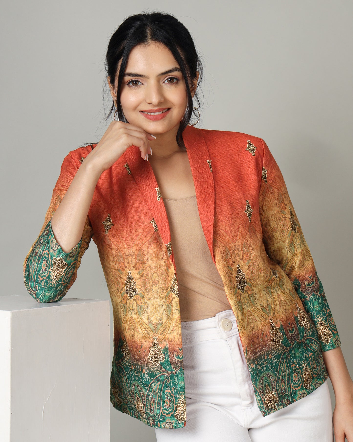 Exclusively Unique Designed Ethnic Women's Jacket