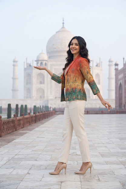 Exclusively Unique Designed Ethnic Women's Jacket