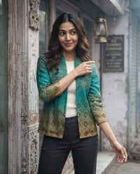 Cultural Charm In Every Stitch: Women's Ethnic Jacket